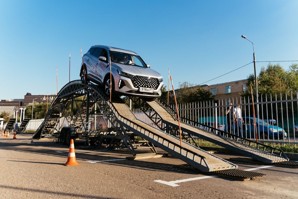 Прошел внедорожный тест-драйв полноприводного CHERY TIGGO 7 PRO  MAX в "СИМ"